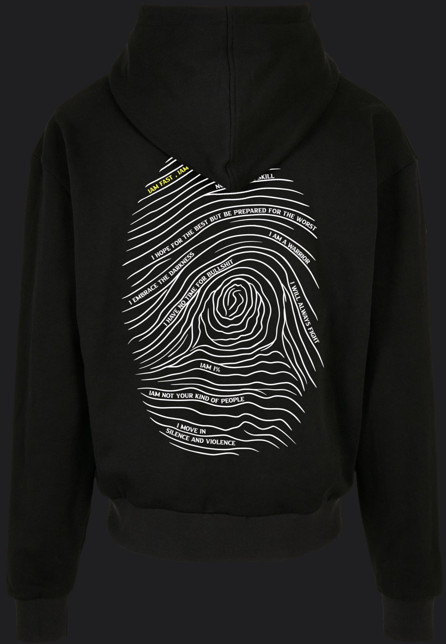 HEAVY ZIPPER - FINGERPRINT