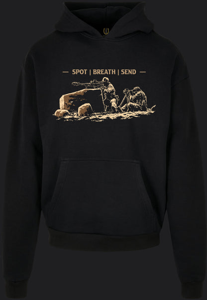 HEAVY HOODIE - SPOT BREATH SEND