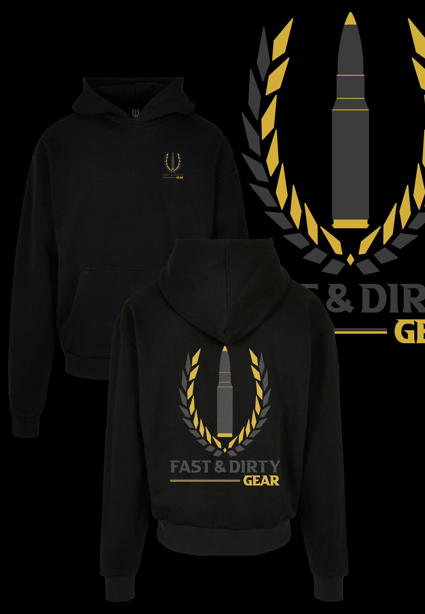 HEAVY HOODIE - TEAM FAST AND DIRTY