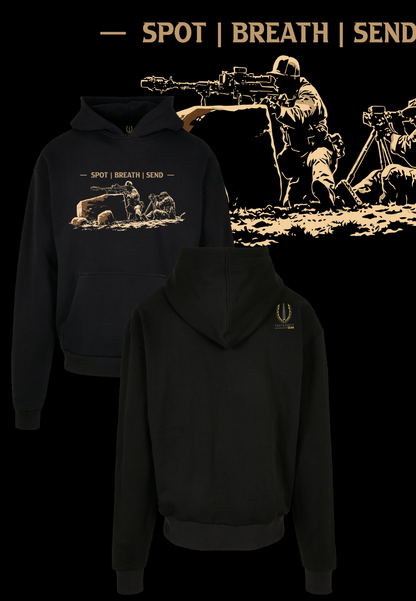 HEAVY HOODIE - SPOT BREATH SEND