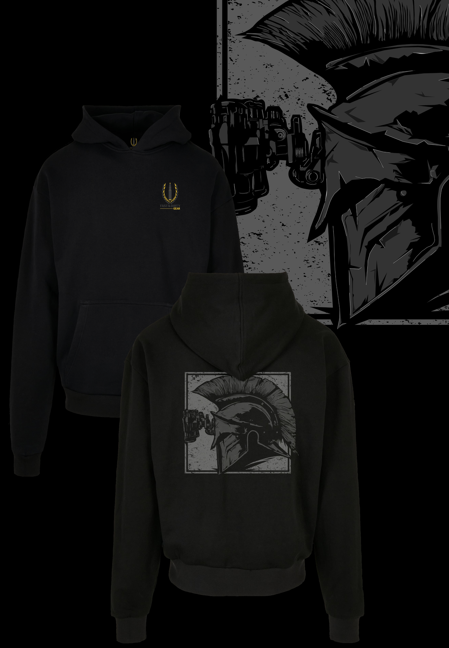 HEAVY HOODIE - WARRIOR