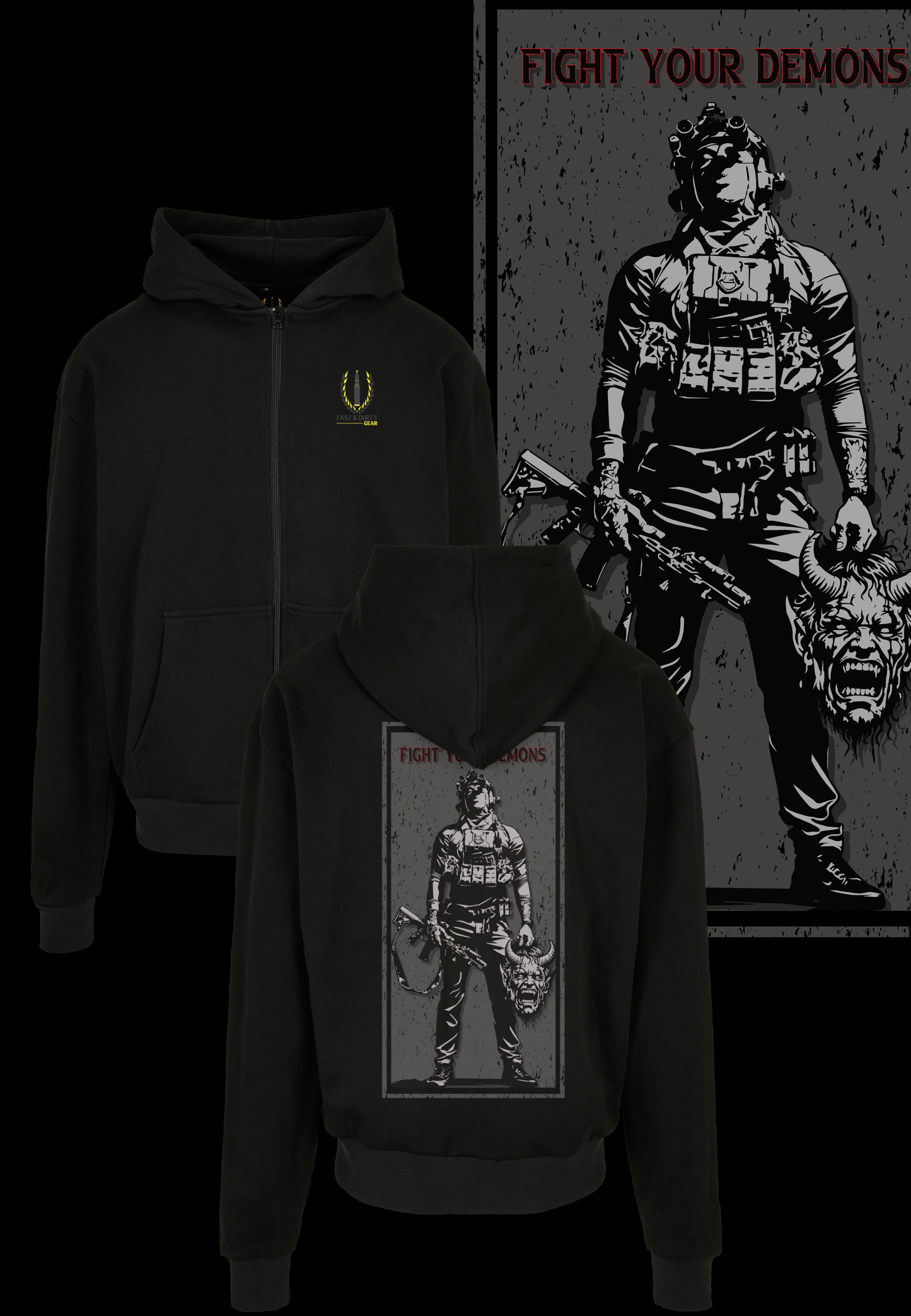 HEAVY ZIPPER - FIGHT YOUR DEMONS