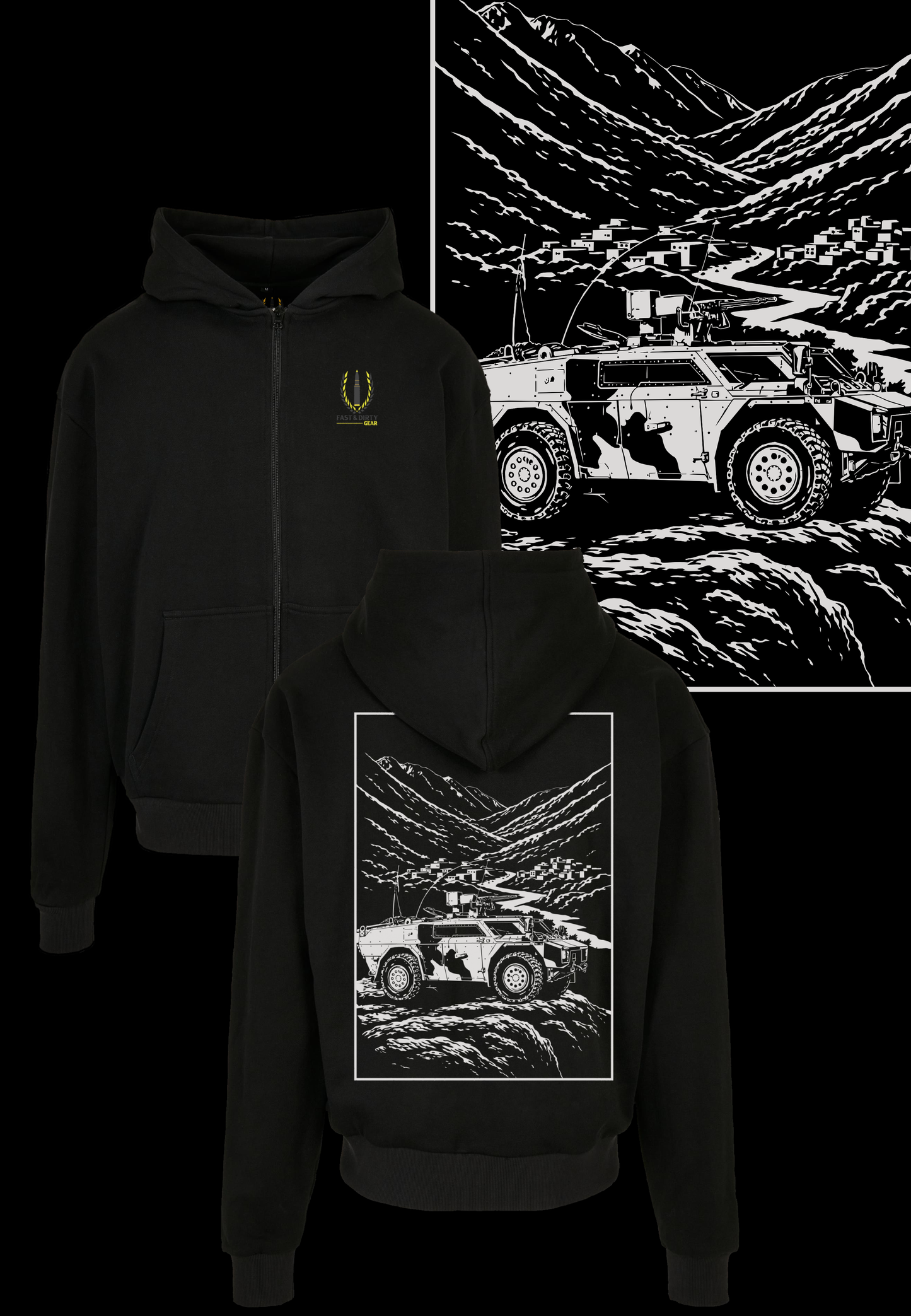 HEAVY ZIPPER - RECONNAISSANCE