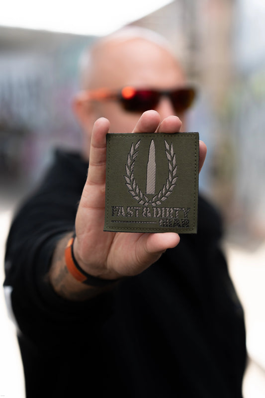 FAST AND DIRTY - LASERCUT PATCH