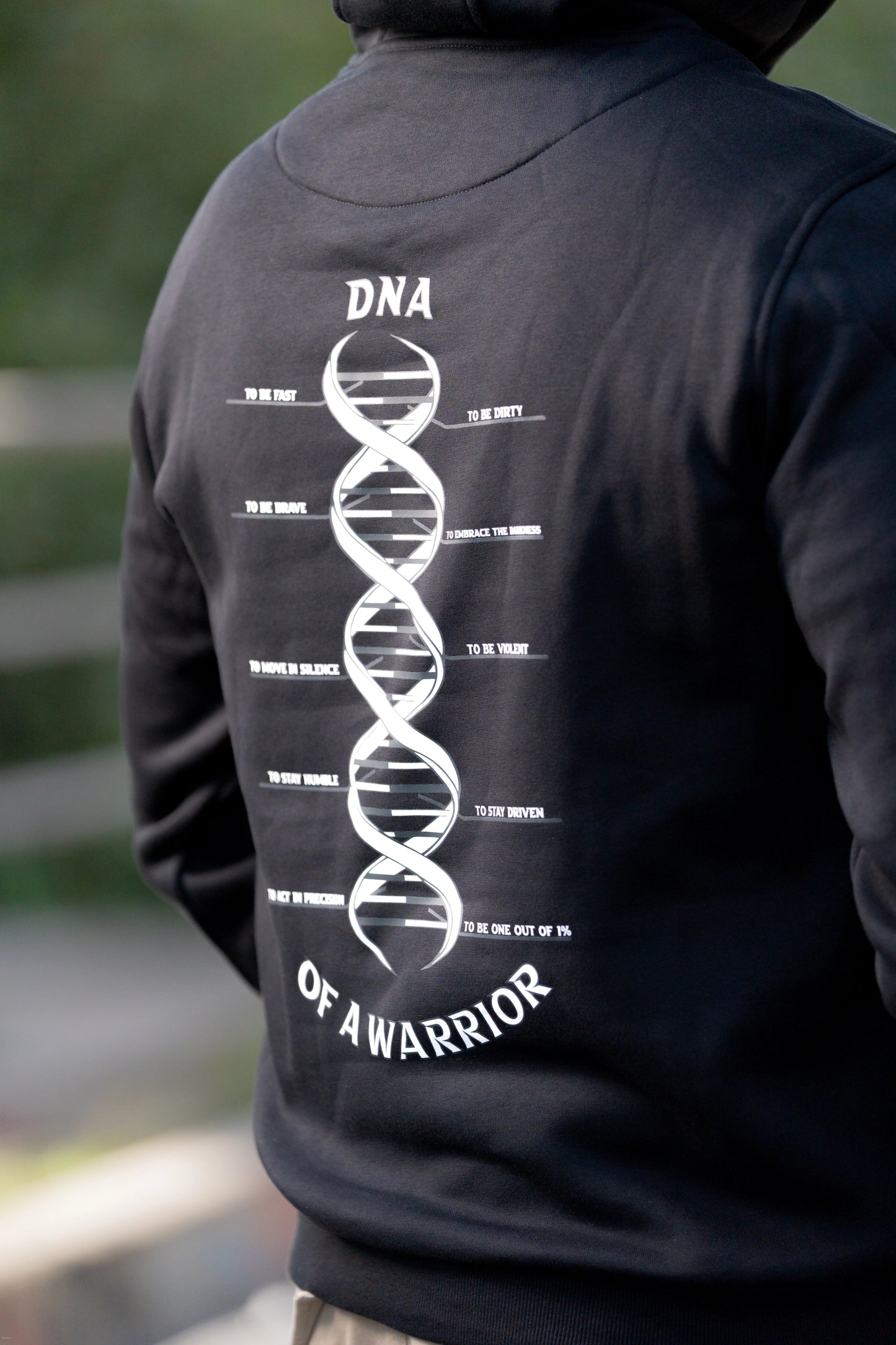 LIGHT HOODIE - DNA OF A WARRIOR
