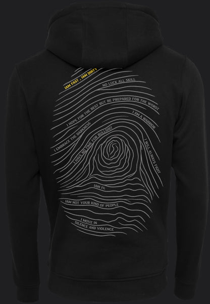 LIGHT ZIPPER - FINGERPRINT