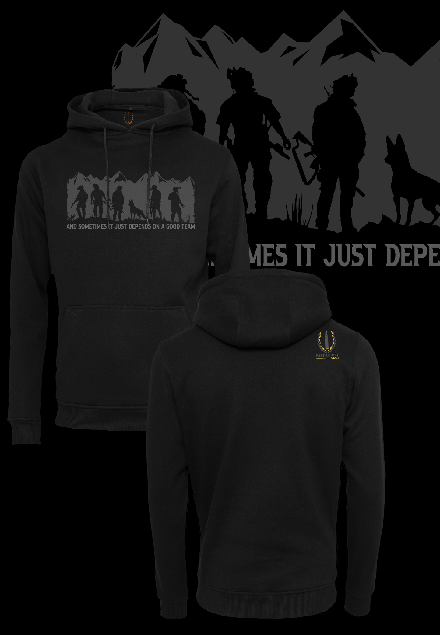 LIGHT HOODIE - GOOD TEAM