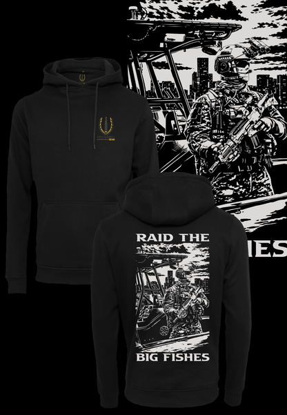 LIGHT HOODIE - RAID THE BIG FISHES