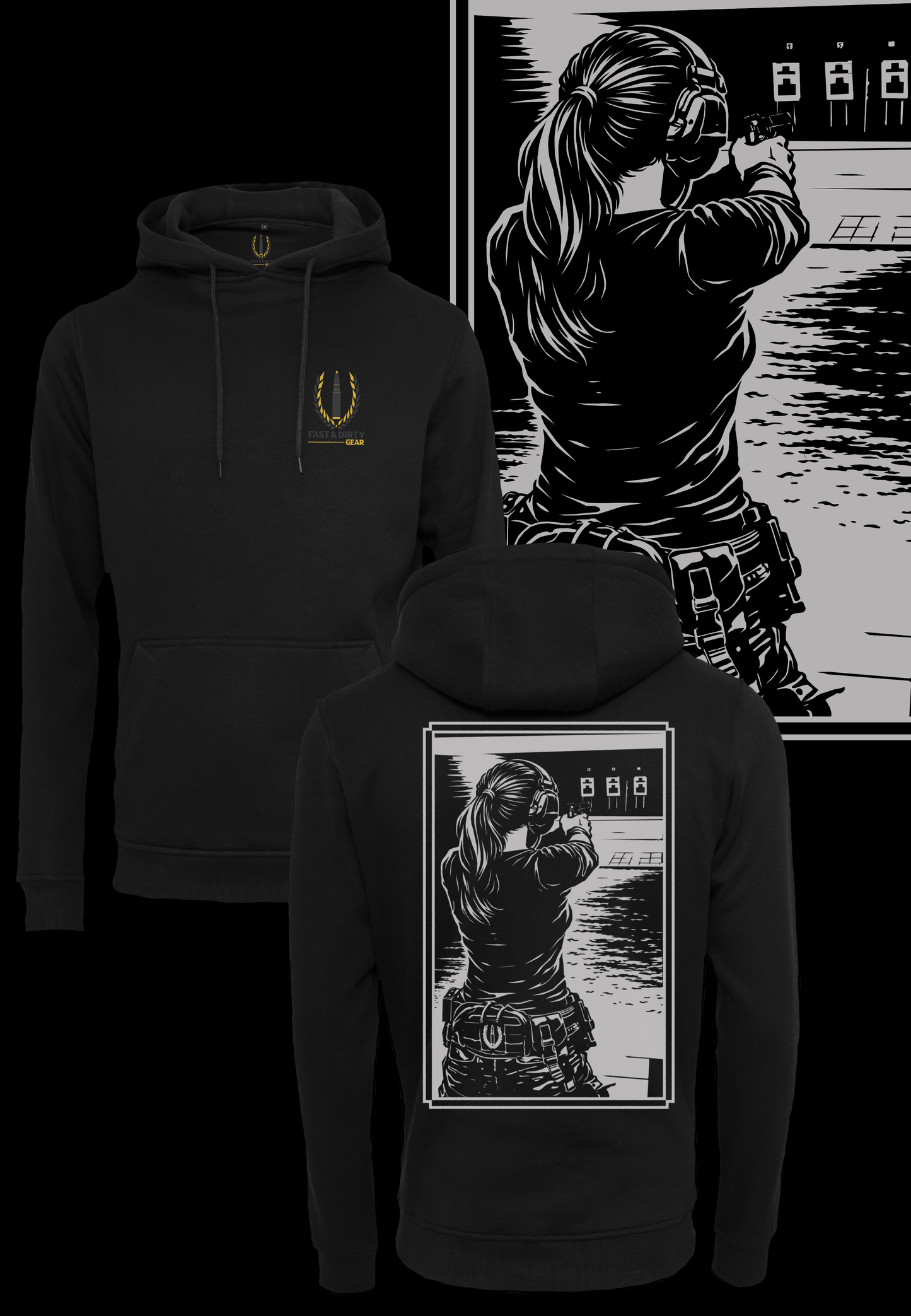 LIGHT HOODIE - RANGE DAY FEMALE