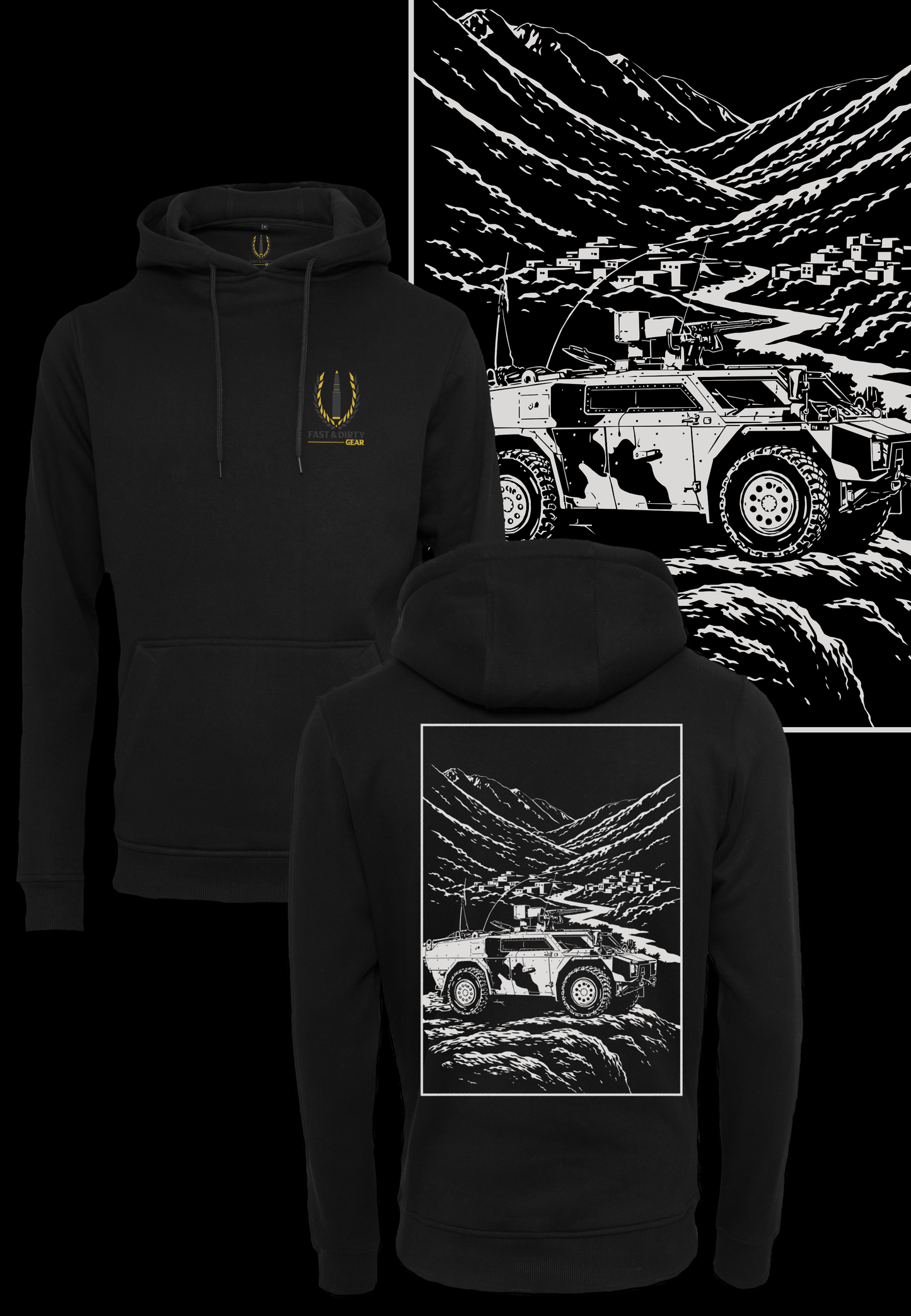 LIGHT HOODIE - RECONNAISSANCE