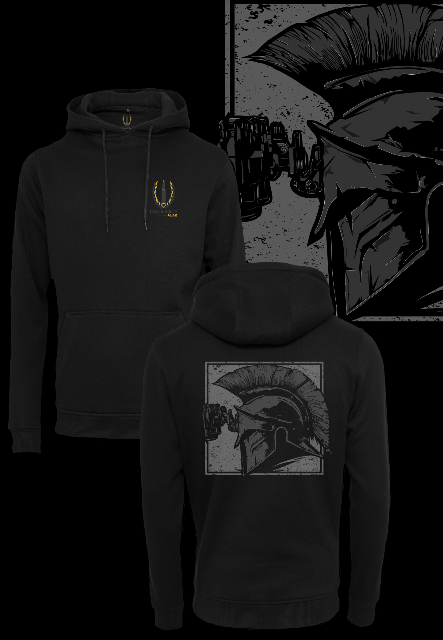 LIGHT HOODIE - WARRIOR