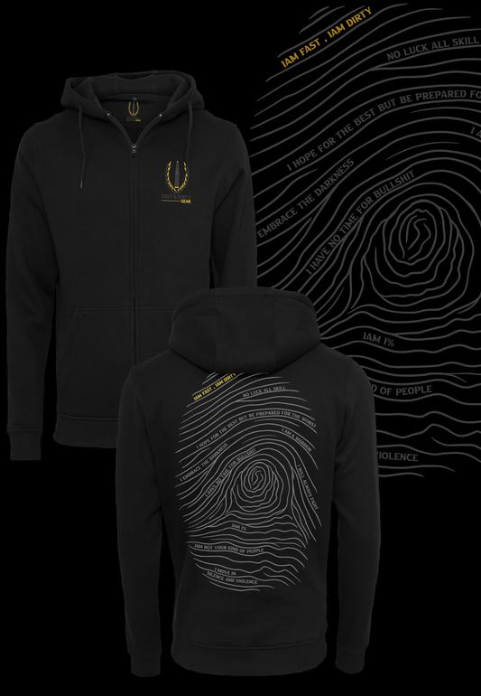 LIGHT ZIPPER - FINGERPRINT