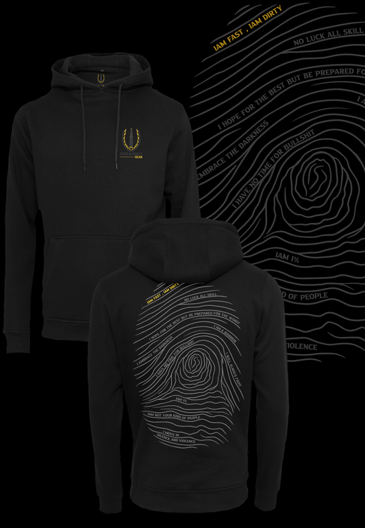 LIGHT HOODIE - FINGERPRINT