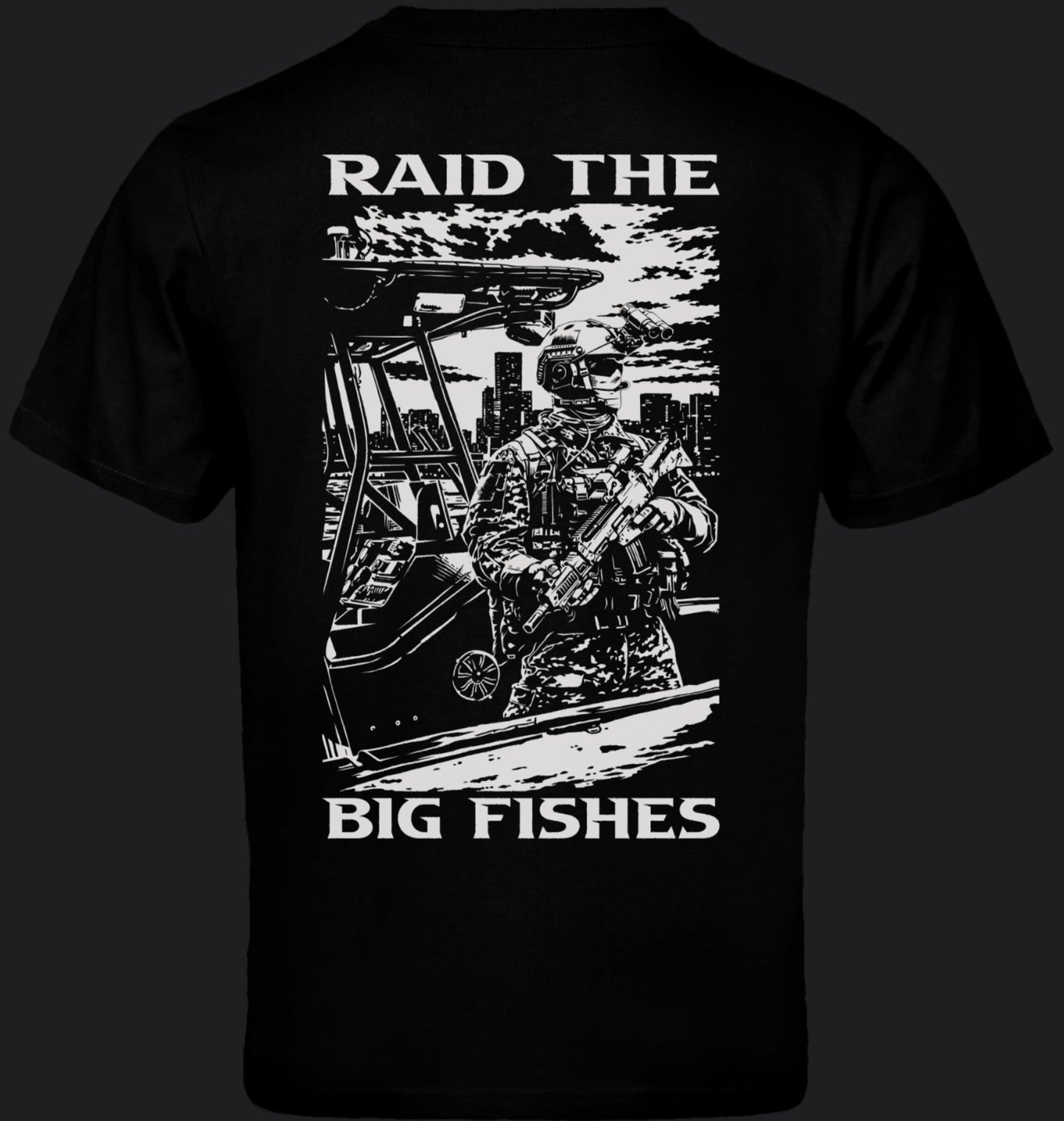 T-SHIRT - RAID THE BIG FISHES