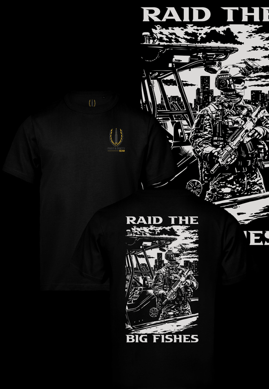 T-SHIRT - RAID THE BIG FISHES