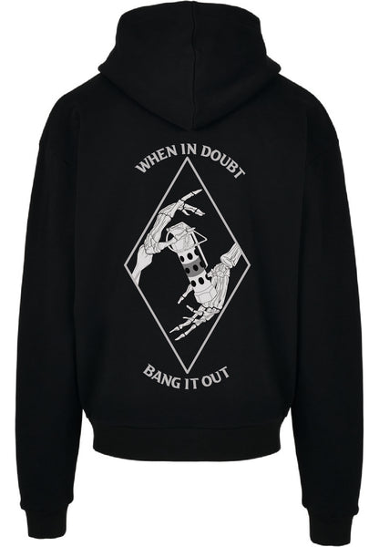 Mockup vom Bang it out Backprint in Premium-Qualität von Fast & Dirty Gear